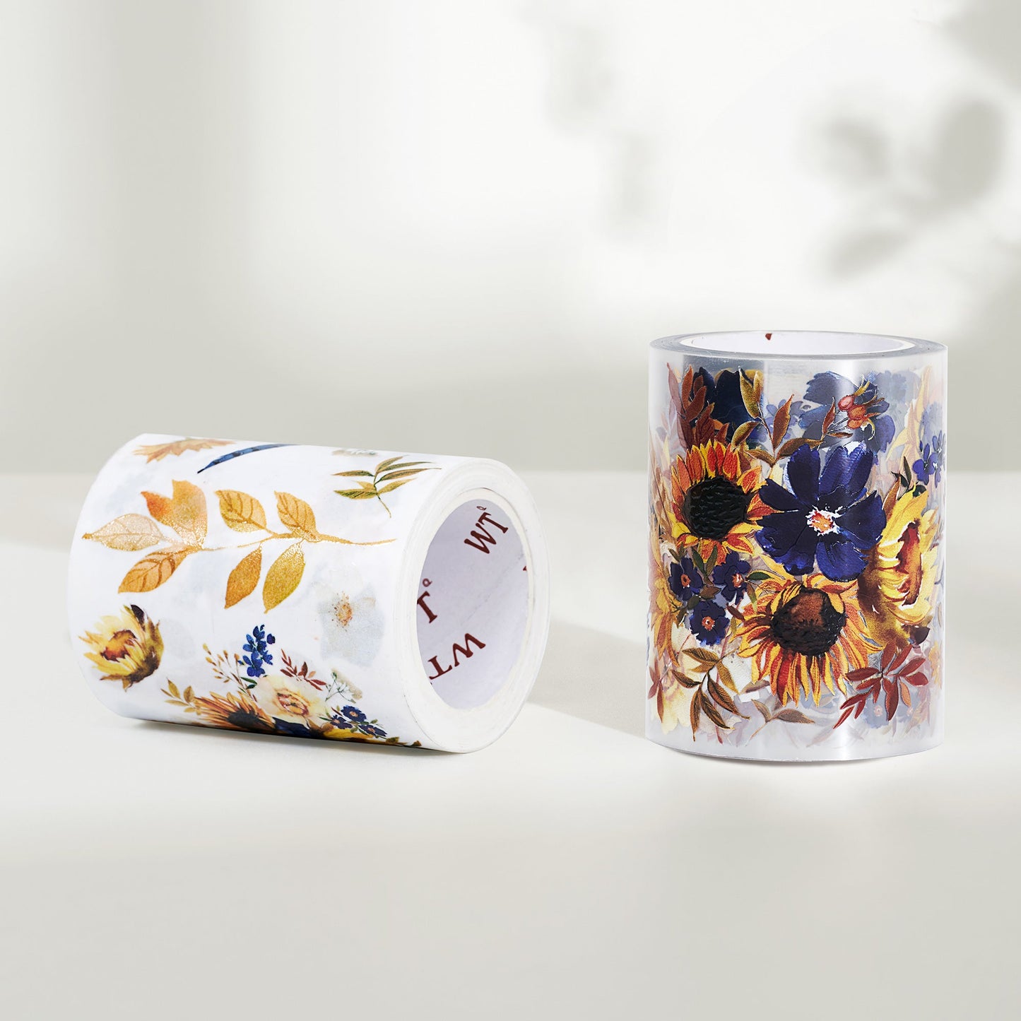 Sunflower & Navy Wide Washi/PET Tape by The Washi Tape Shop