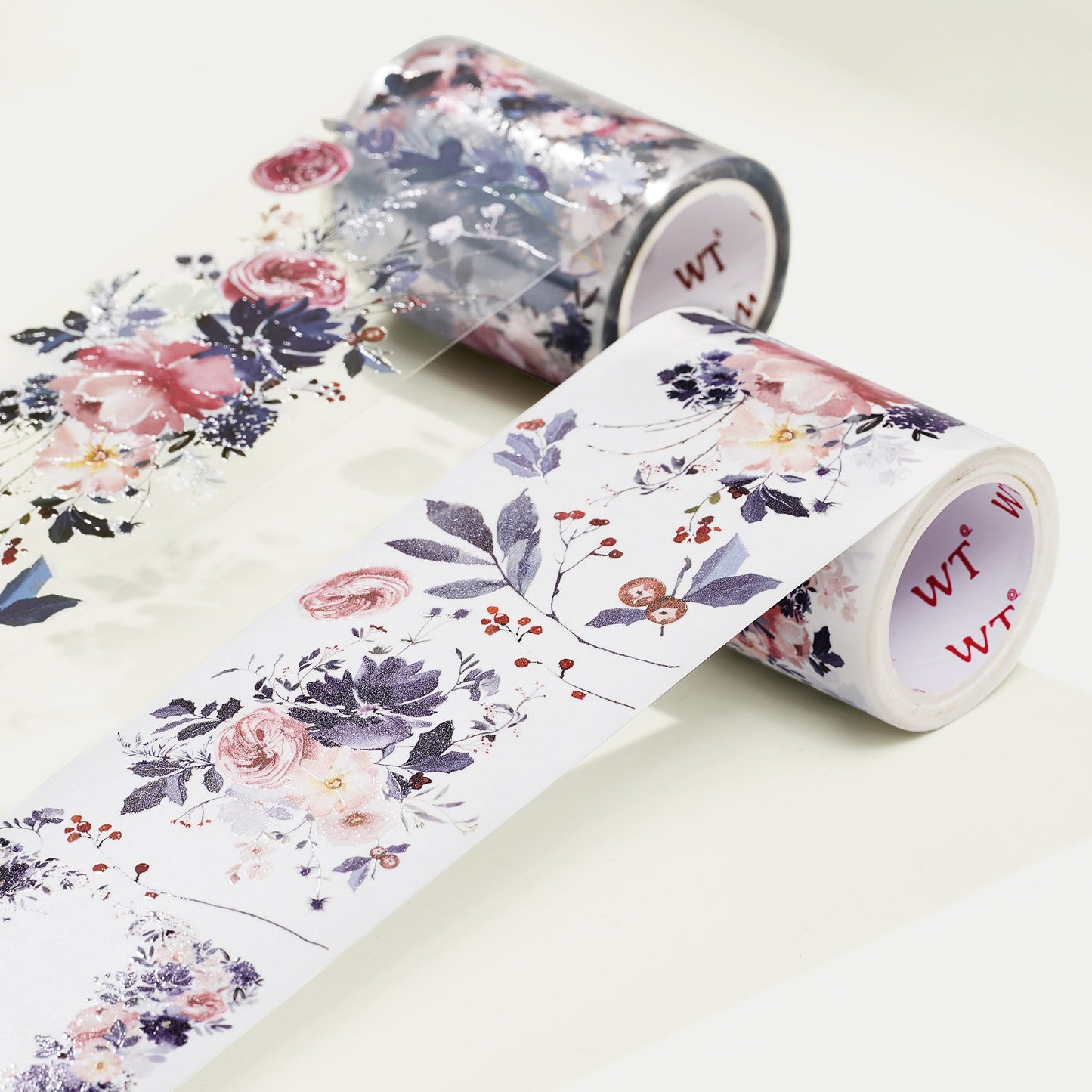 Frosty Rose Wide Washi/PET Tape by The Washi Tape Shop