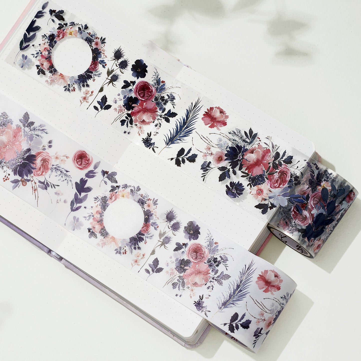 Frosty Rose Wide Washi/PET Tape by The Washi Tape Shop