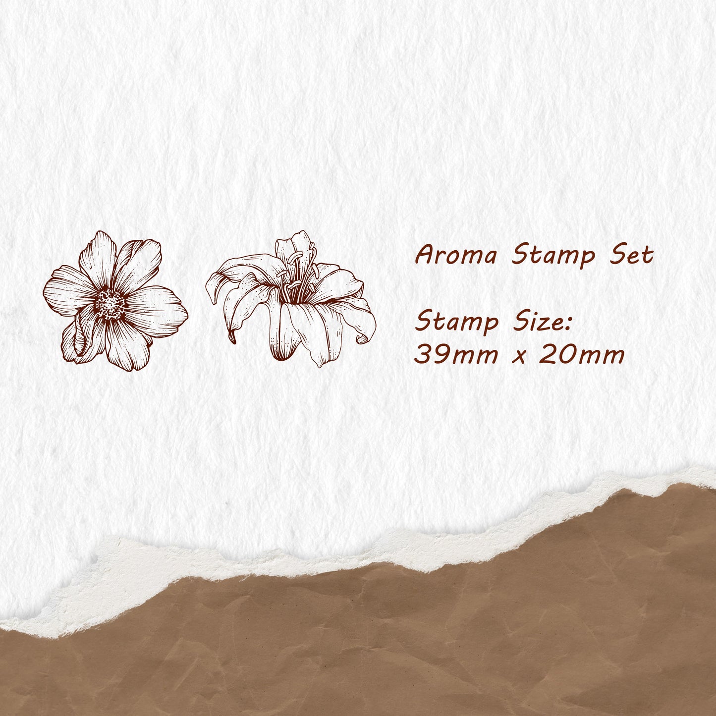 Aroma Stamp Set by The Washi Tape Shop