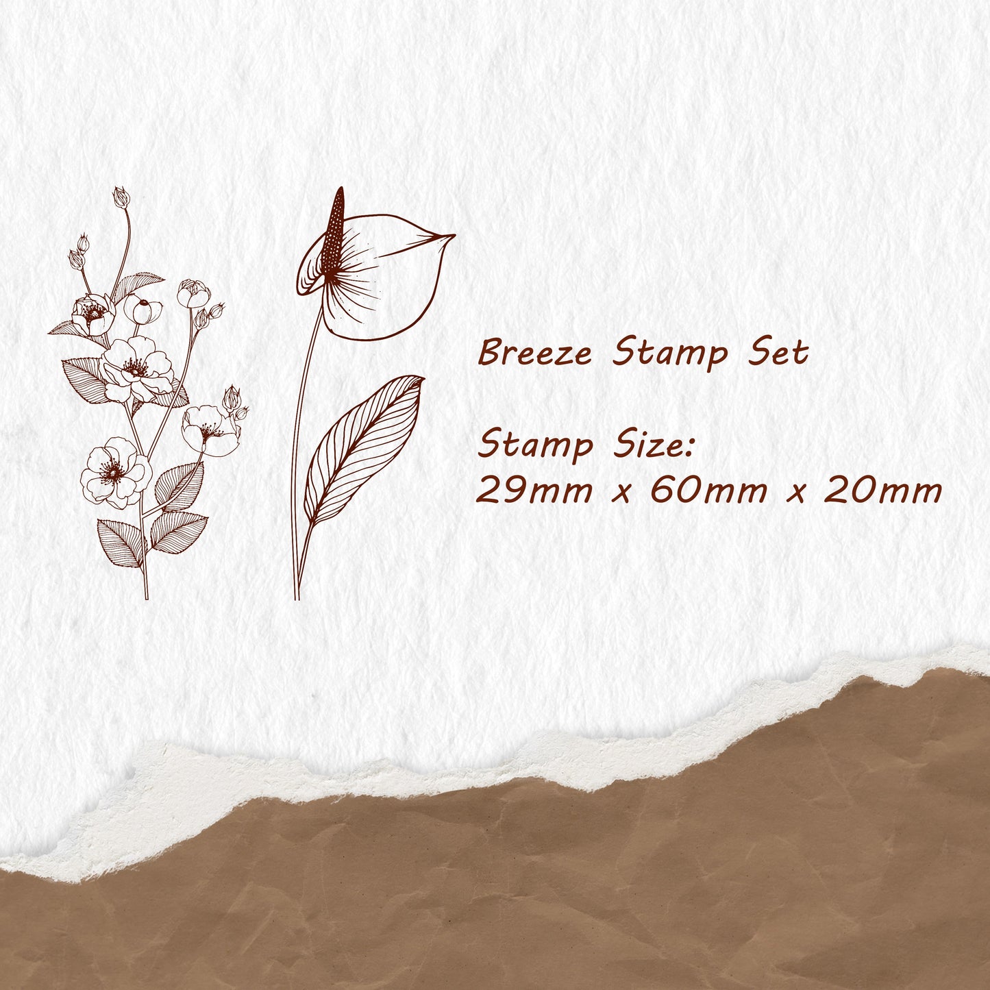 Breeze Stamp Set by The Washi Tape Shop