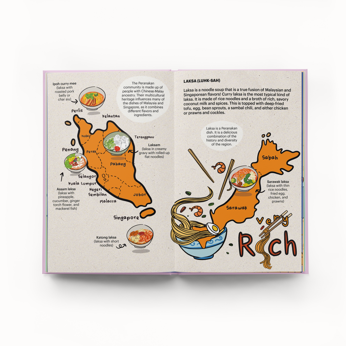 A Very Asian Guide to Malaysian and Singaporean Food by Gloo Books