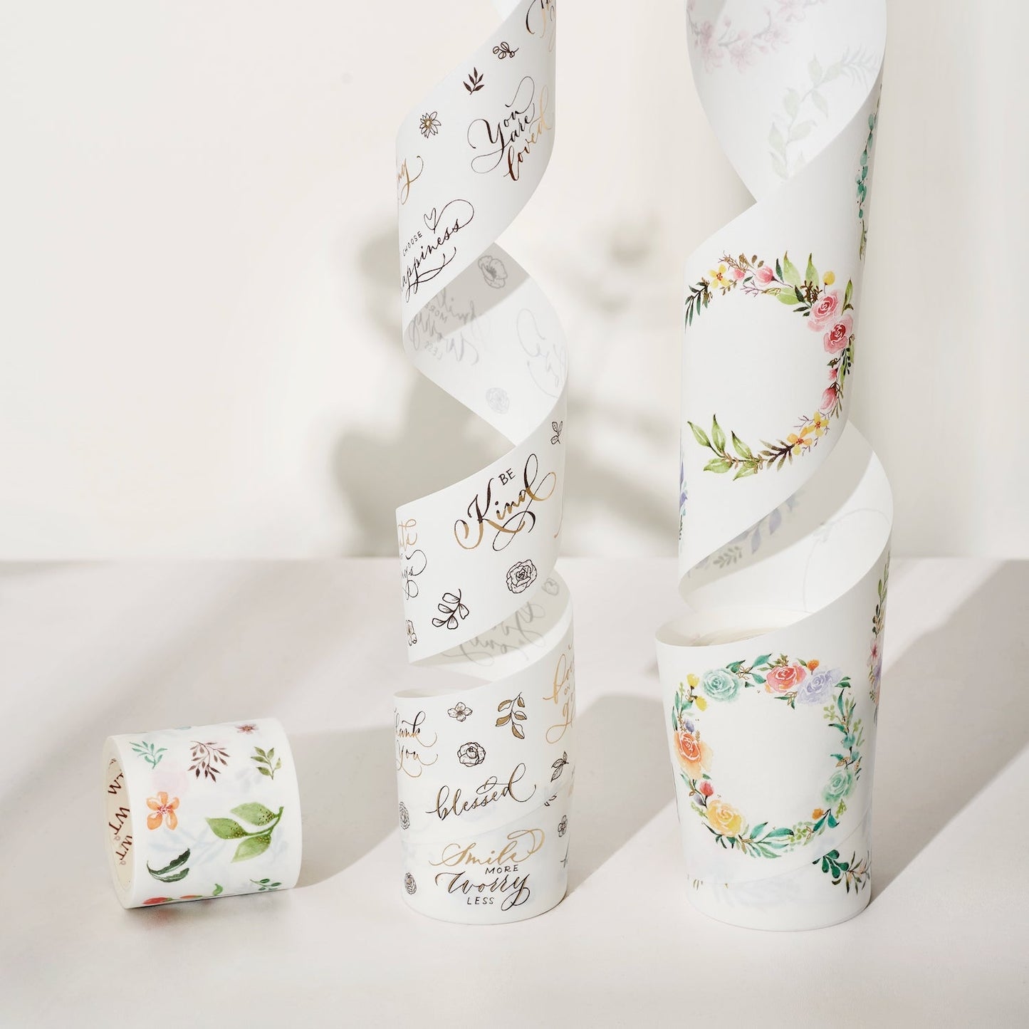 Delicate Floral Wreaths Washi Tape Sticker Set by The Washi Tape Shop