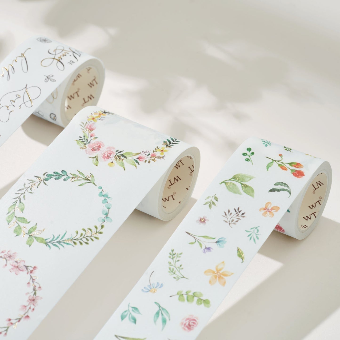 Delicate Floral Wreaths Washi Tape Sticker Set by The Washi Tape Shop