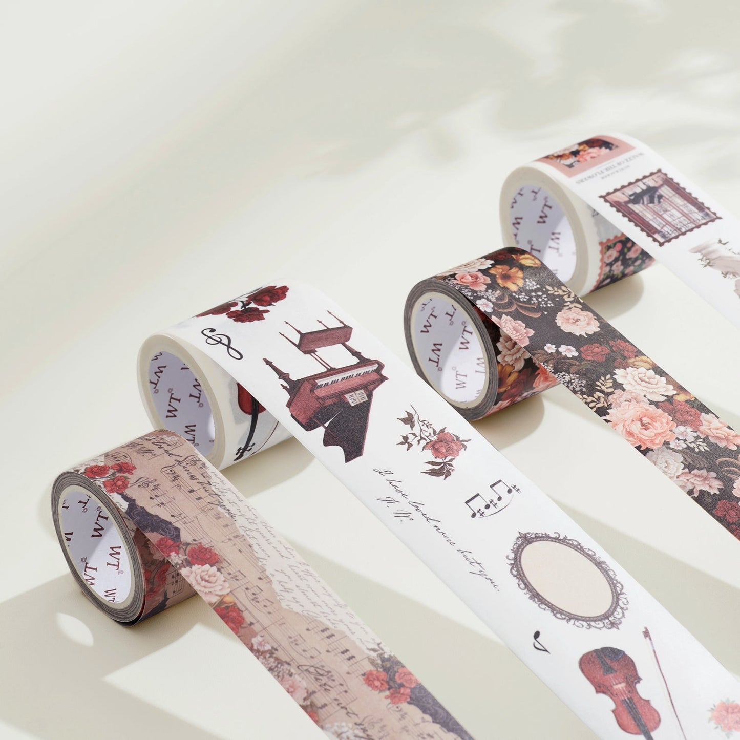 Waltz of the Flowers Washi Tape Sticker Set by The Washi Tape Shop