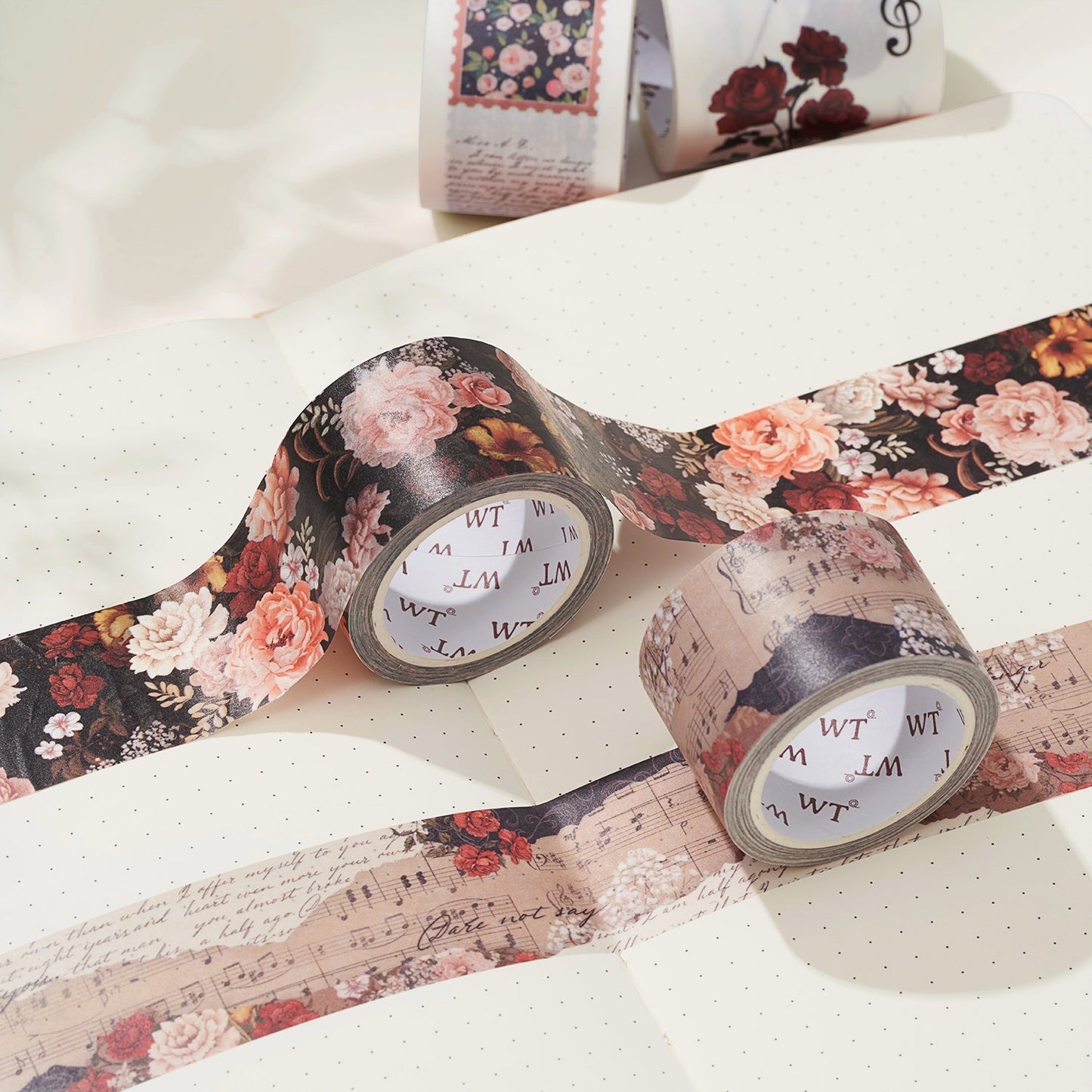 Waltz of the Flowers Washi Tape Sticker Set by The Washi Tape Shop