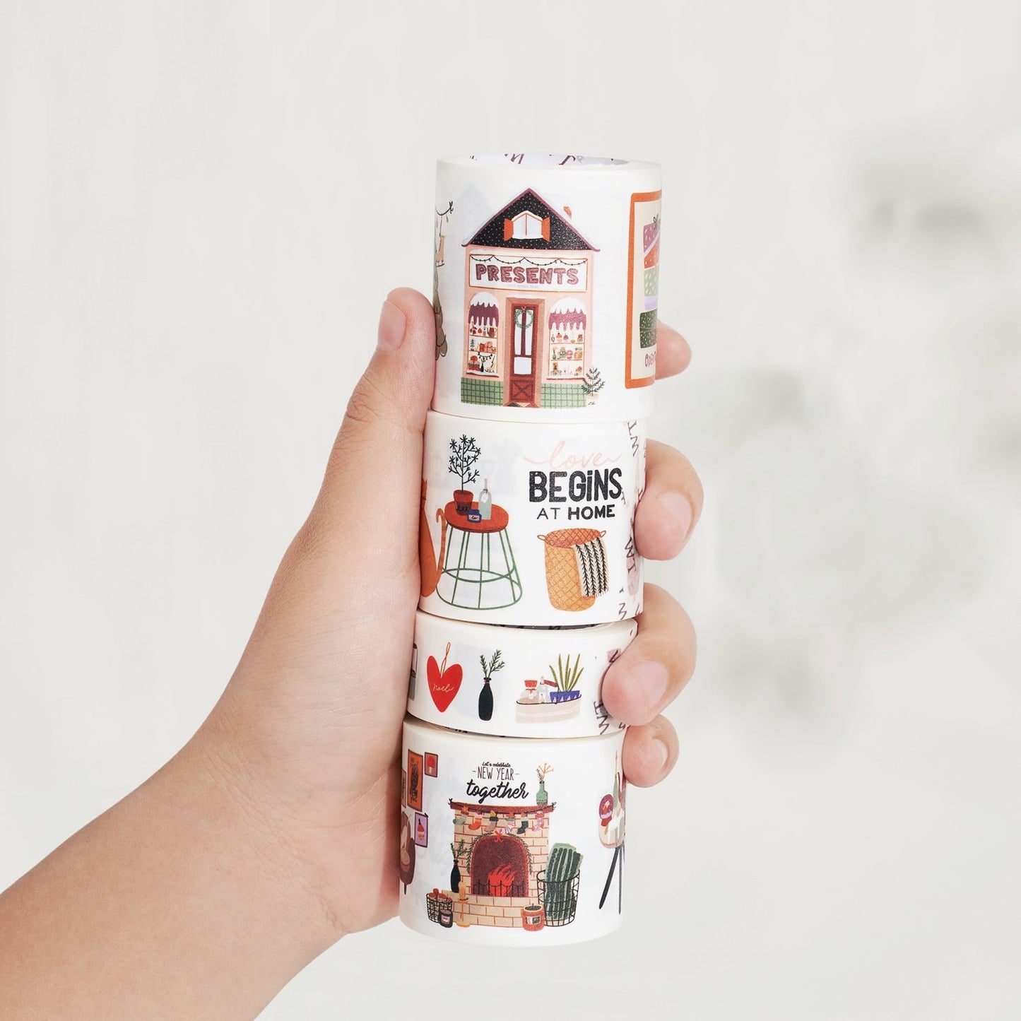 Home Sweet Home Washi Tape Sticker Set by The Washi Tape Shop