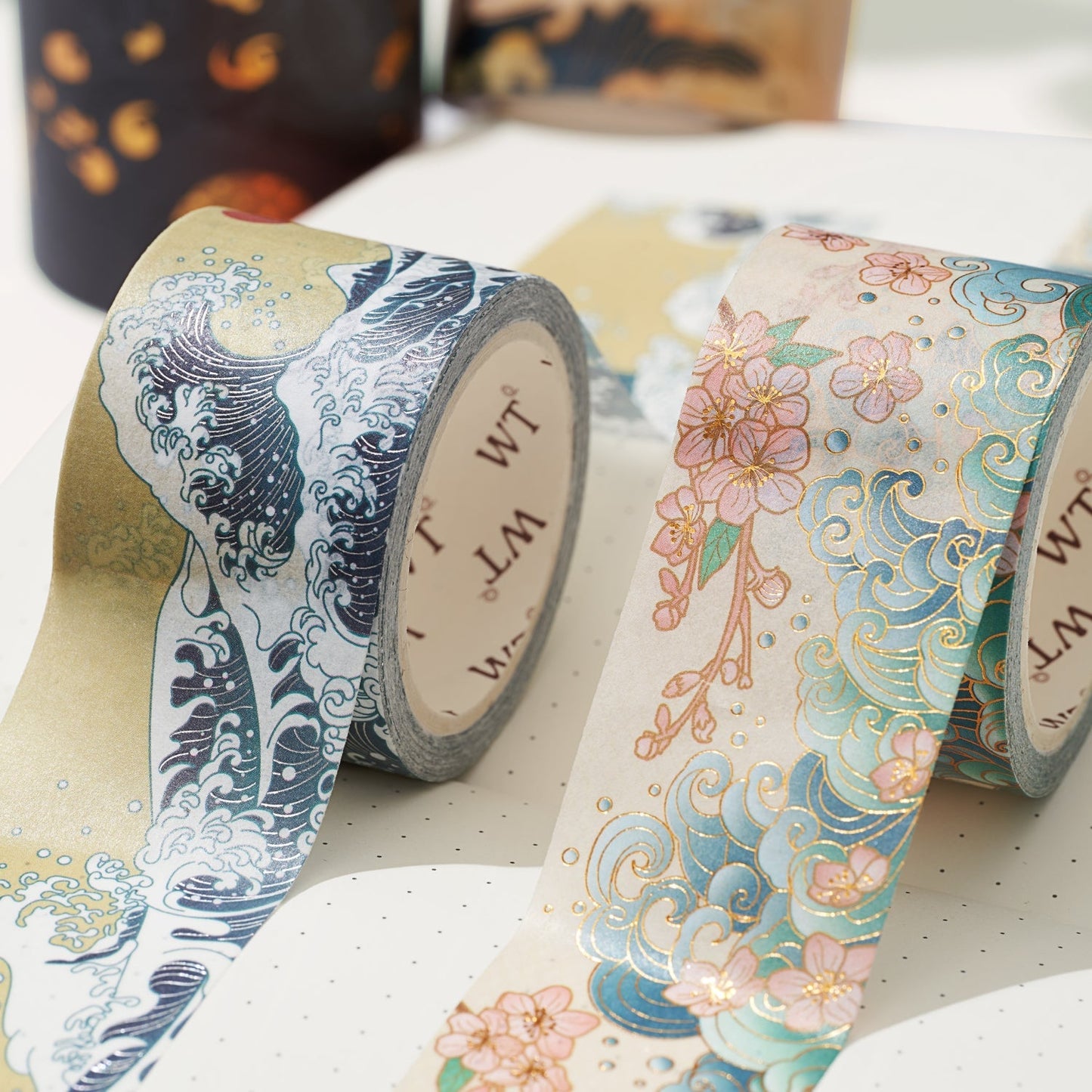 Waves of Rebun Washi Tape Set by The Washi Tape Shop