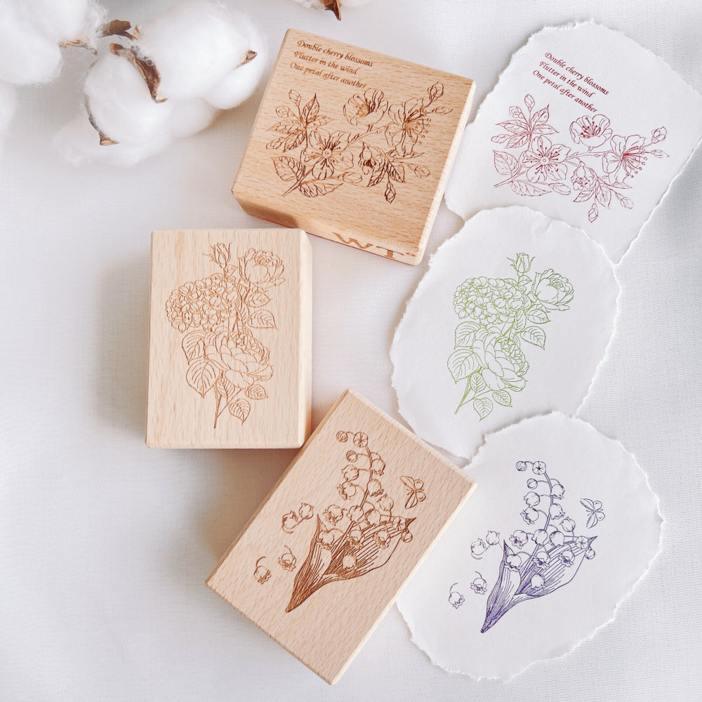 Valley of Flower Stamp Set by The Washi Tape Shop