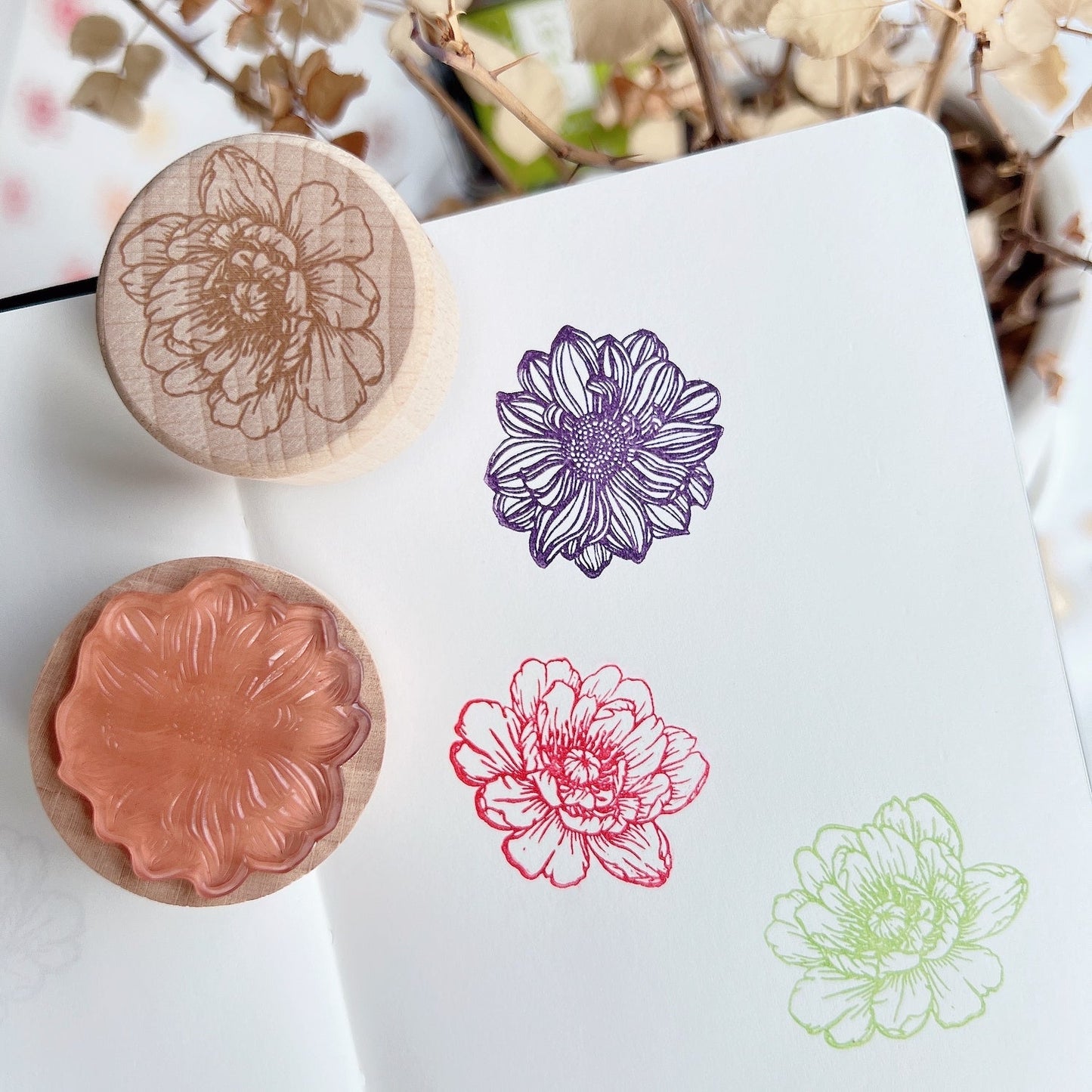 Blossom Stamp Set by The Washi Tape Shop